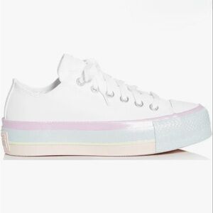 Converse Chuck Taylor All Star Lift Ox Women's Shoes
Barely Rose-Polar Blue